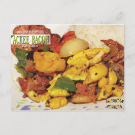 Ackee Bacon Briefkaart