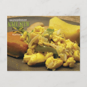 Ackee Fruit Stew Briefkaart