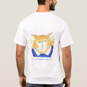 Acker Bilk Tribute T-Shirt Cats Jazz Band (Achterkant)