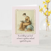  Ackerman Mode Vrouw Happy Birthday Kaart (Gele Bloem)