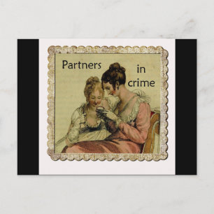 Ackermann Friendship "Partners in Crime" Briefkaart