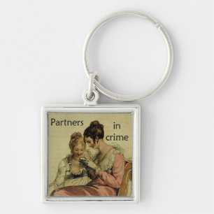 Ackermann Friendship "Partners in Crime" Sleutelhanger