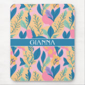 Ackie Monitor Pastel Kleurrijk Gepersonaliseerd Pa Muismat (Voorkant)