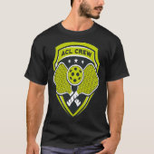 Acl Crew Pickleball Club Injury Badge voor gewonde T-shirt (Voorkant)