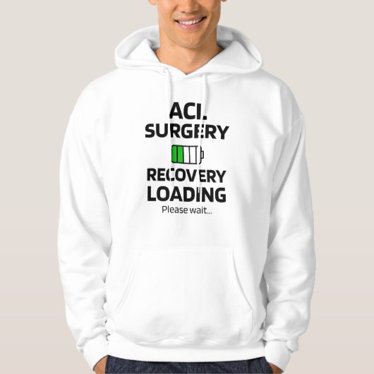 ACL de Terugwinning van de Chirurgie | ACL Knee Su Hoodie (Voorkant)