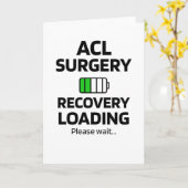 ACL de Terugwinning van de Chirurgie | ACL Knee Su Kaart (Gele Bloem)