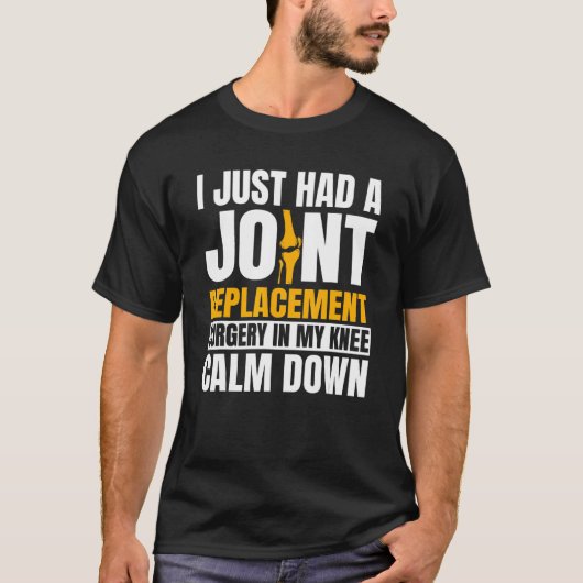 ACL Surgery Knee Replacement Reconstruction Orthop T-shirt (Voorkant)