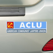 ACLU: American Communist Lawyers Union Bumpersticker (Op auto)