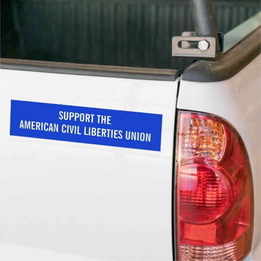 ACLU-Bumpersticker Bumpersticker (Op Truck)