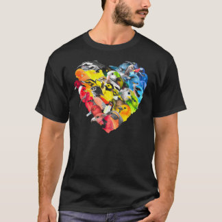 ACLU Fundraiser Rainbow Bird Heart Classic T-Shirt