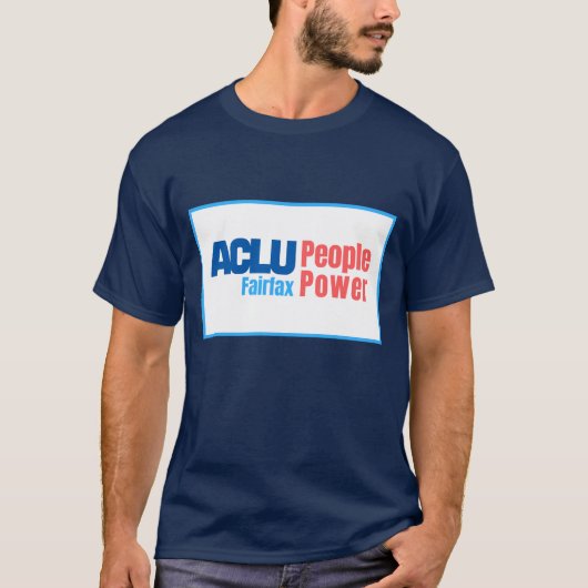 ACLU PeoplePower Fairfax T-Shirt (Voorkant)
