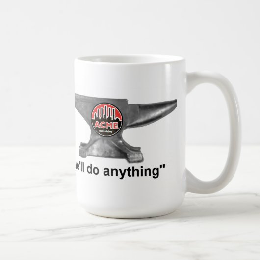 acme aambeeld koffiemok (Rechts)