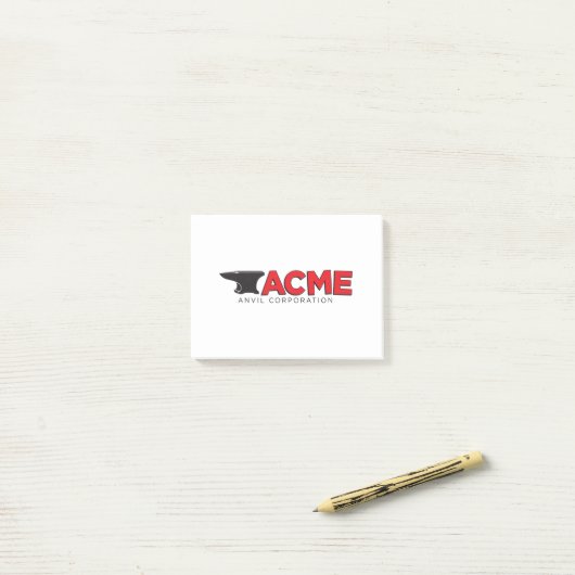 ACME ANVIL CORPORATION POST-IT® NOTES (Op bureau)