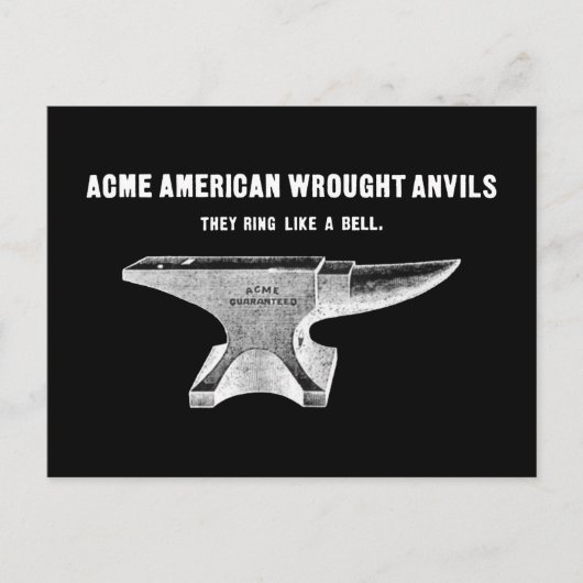  Acme Anvils Briefkaart (Voorkant)