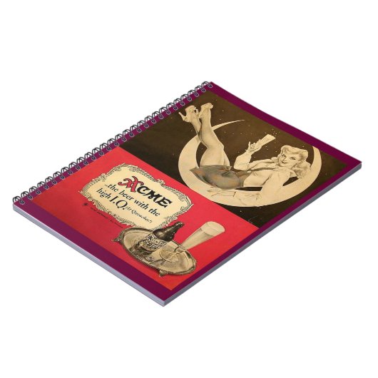 acme bier notitieboek (Linkerzijde)