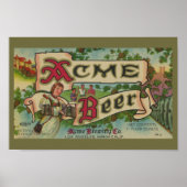 Acme Breding Company  Bier Label Print (Voorkant)