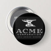 ACME Corporation Ronde Button 7,6 Cm (Voorkant /achterkant)
