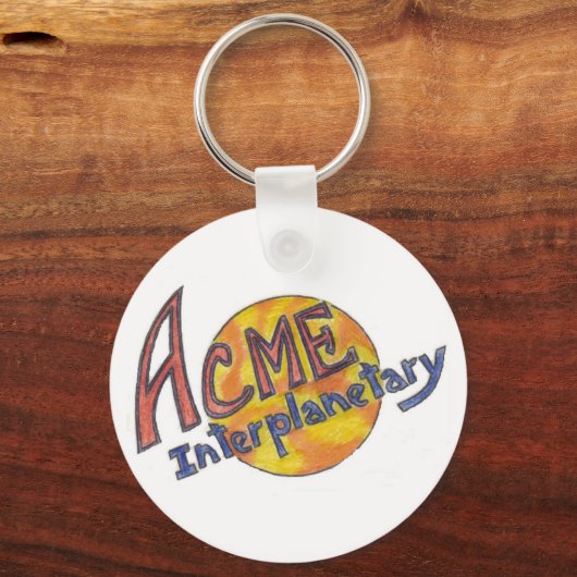 ACME-interplanetaire sleutelhanger (Achterkant)