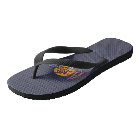 ACME Interplanetaire Teenslippers (marine) (Schuin)