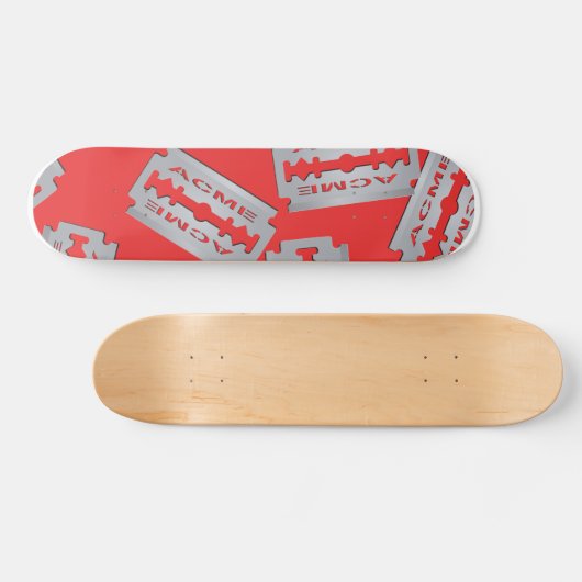 acme razors skateboard (Horizontaal)