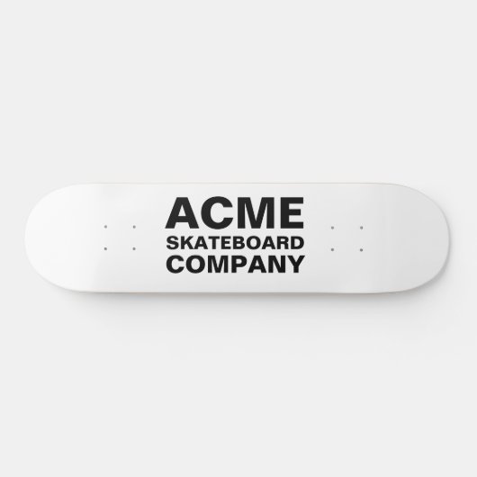 ACME SKATEBOARD (Horizontaal)