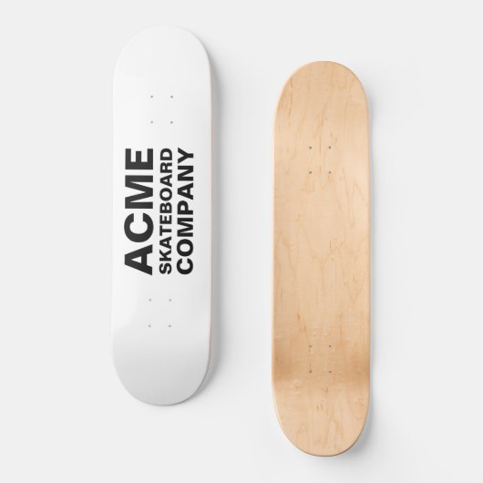 ACME SKATEBOARD (Voorkant)