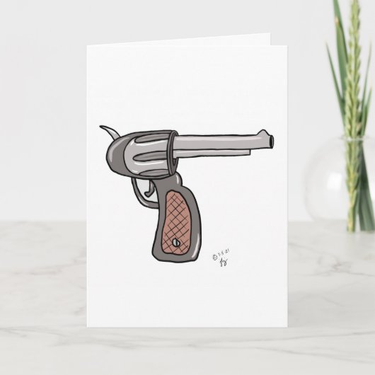 ACME Vuurwapens wenskaart Bedankkaart (Voorkant)