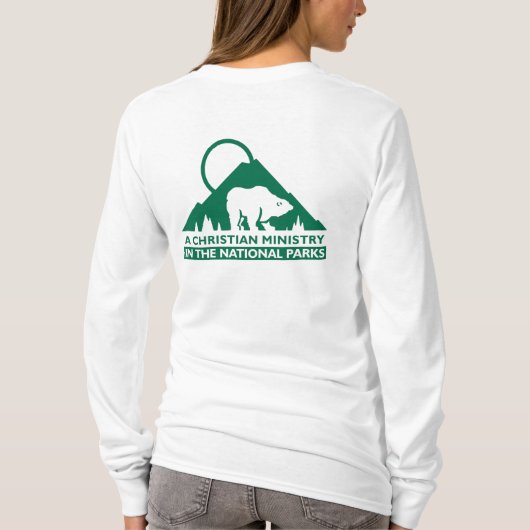 ACMNP Logo Vrouwenhoes T-shirt (Achterkant)