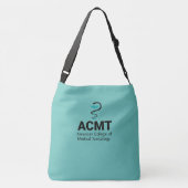 ACMT Got Poison Black Print Crossbody Tas (Achterkant)