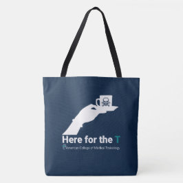 ACMT Hier voor het T Tas Blauw