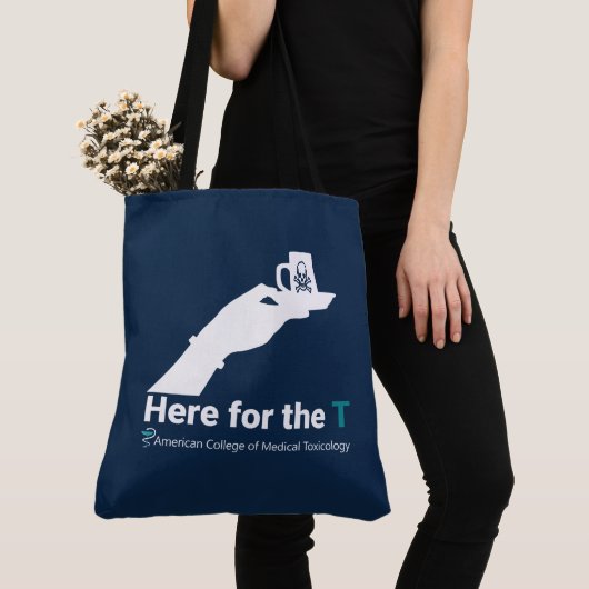 ACMT Hier voor het T Tas Blauw (Dichtbij)