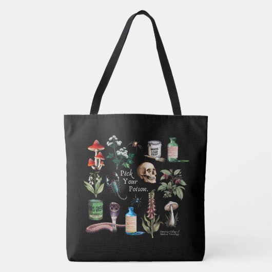 ACMT  Kies uw Poison Black Tas (Voorkant)