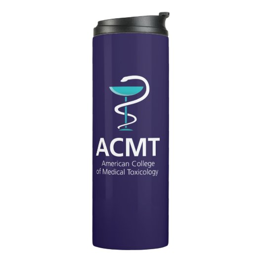 ACMt  Logo thermische trommel Thermosbeker (Gedraaid links)