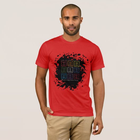 ACMT Poison Palette Paint T-shirt (Voorkant volledig)