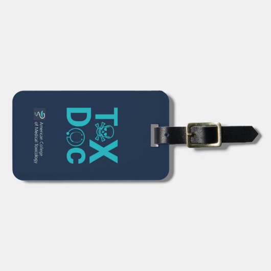 ACMT Tox Doc Bagagelabel (Voorkant horizontaal)