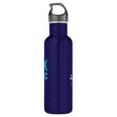 ACMT Tox Doc Blauw Water Fles (Achterkant)