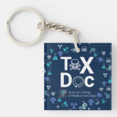 ACMT Tox Doc Square Acrylische Sleutelhanger (Voorkant)