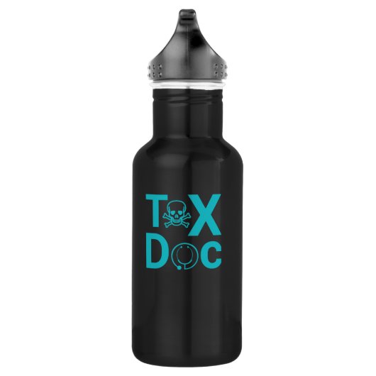 ACMT Tox Doc Zwart 18 oz Waterfles Waterfles (Rechts)