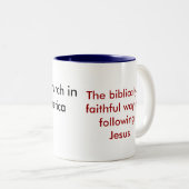 ACNA-Mok Tweekleurige Koffiemok (Voorkant rechts)