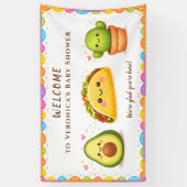 aco bout a Baby Shower Welcome Poster Banner (Verticaal)