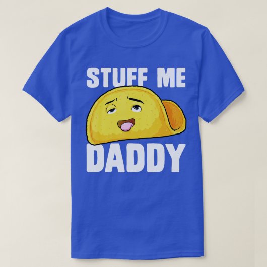 aco Stuff me papa Funny Cinco de Mayo acos Foodie T-shirt (Design voorkant)