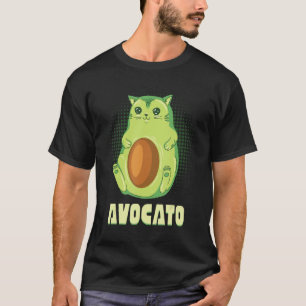 Acocato avocado kat gezonde vruchten avocado t-shirt