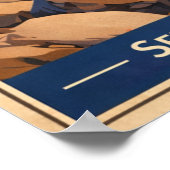 Aconcagua Argentina - Vintage Travel  Poster (Hoek)