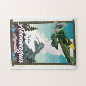 Aconcagua Argentinië reisposter Legpuzzel (Horizontaal)