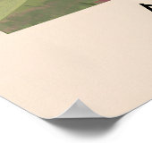 Aconcagua Argentinië Reisposter Poster (Hoek)