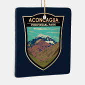 Aconcagua Provincial Park Argentinië Reizen  Keramisch Ornament (Rechts)