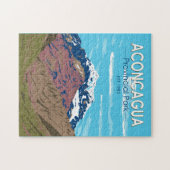 Aconcagua Provincial Park Argentinië Reizen  Legpuzzel (Horizontaal)