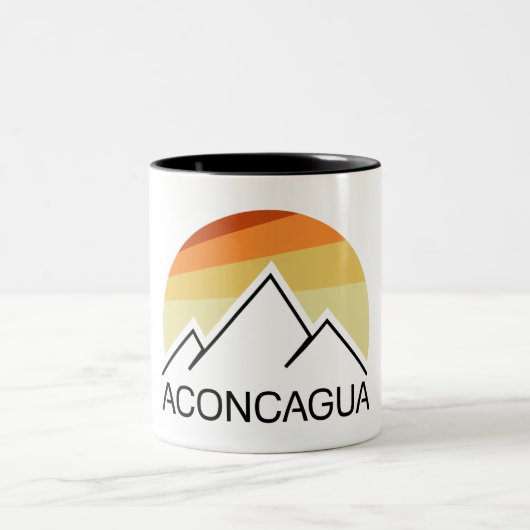 Aconcagua Retro Tweekleurige Koffiemok (Center)