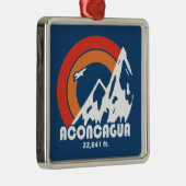 Aconcagua Sun Eagle Metalen Ornament (Rechts)