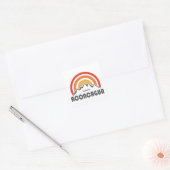 Aconcagua Vierkante Sticker (Envelop)